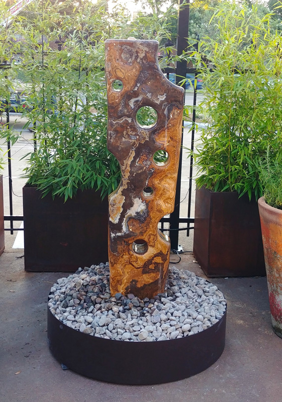 fountain sculpture stone onyx